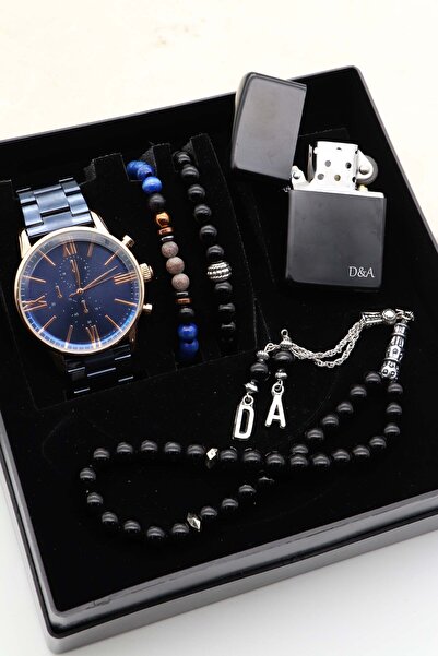 Northwatch Kişiye Özel Metal Erkek Saat, Özel Motto Çakmak, Bileklik Ve Tesbi...