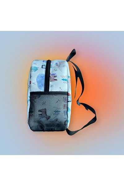 Kokopatik Christmas Festival Pattern Medium Size Nursery Bag