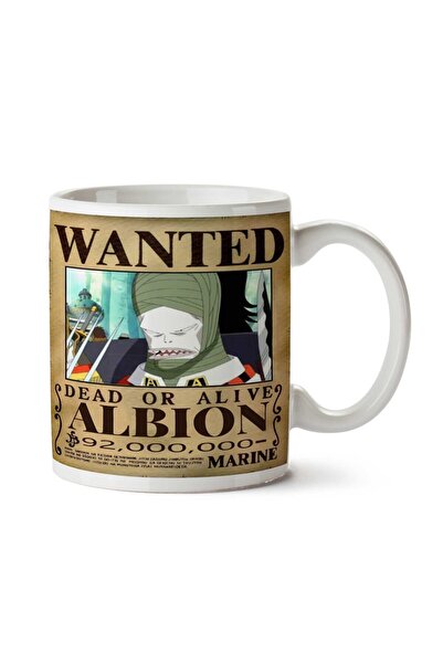 ART HEDİYE كوب مطبوع عليه وجهين من Wanted Albion Anime Wanted