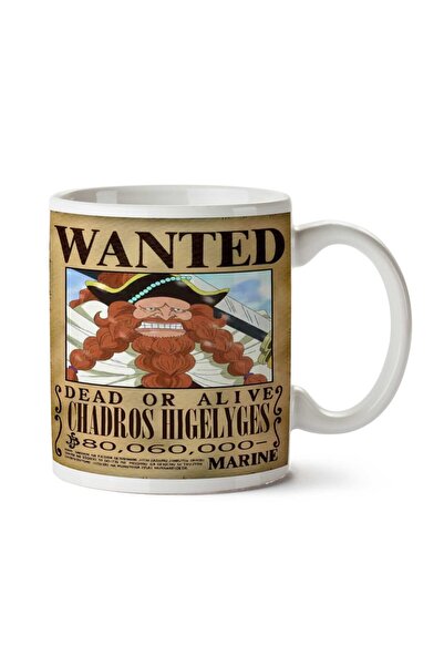 ART HEDİYE كوب مطبوع على الجانبين من Wanted Chadros Higelyges Anime Wanted