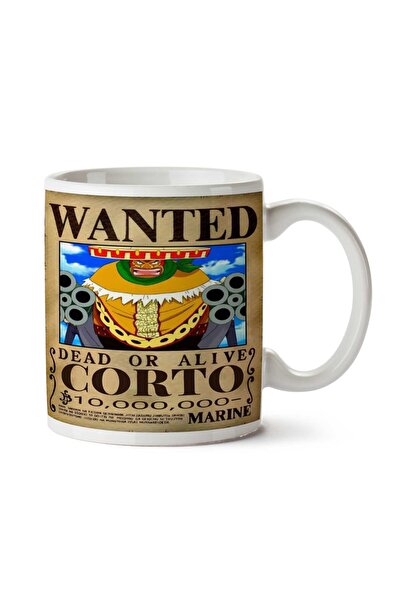ART HEDİYE كوب مطبوع على الجانبين من Wanted Corto Anime