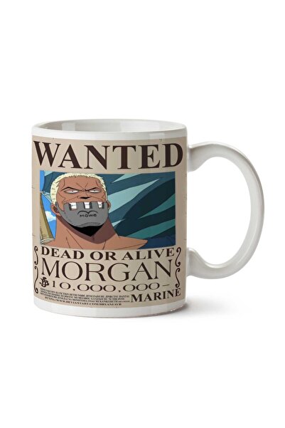 ART HEDİYE كوب مطبوع على الجانبين من Wanted Morgan Anime