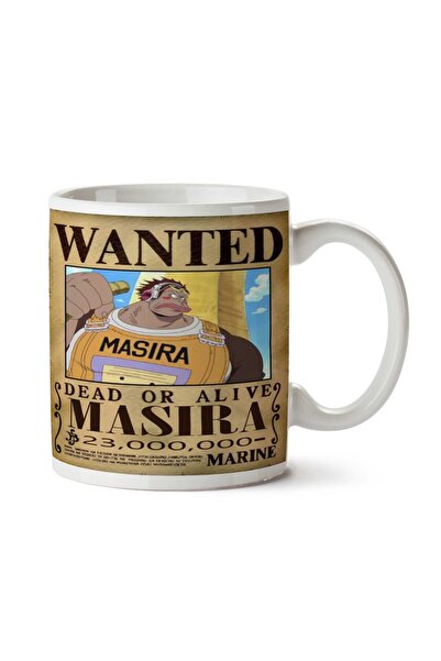 ART HEDİYE كوب مطبوع على الجانبين من Wanted Masira Anime Wanted