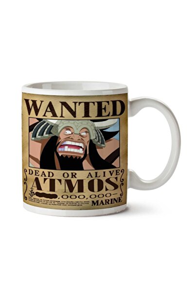 ART HEDİYE كوب مطبوع على الجانبين من Wanted Atmos Anime Wanted