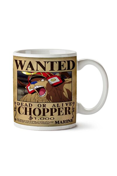ART HEDİYE كوب مطبوع على الجانبين من Wanted Chopper b Anime Wanted