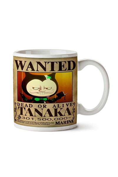 ART HEDİYE كوب مطبوع على الجانبين من Wanted Tanaka Anime Wanted