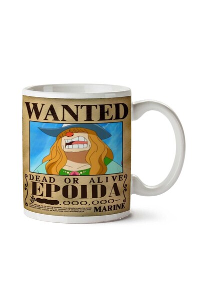 ART HEDİYE Wanted Epoida Anime Wanted كوب مطبوع على الجانبين