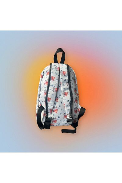 Kokopatik Ship Companion Patterned Backpack