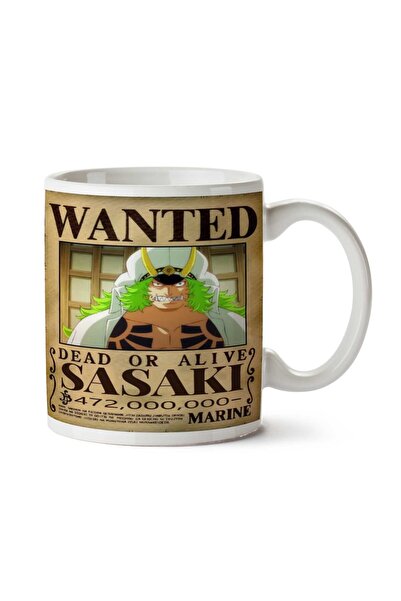ART HEDİYE كوب مطبوع على الجانبين من Wanted Sasaki Anime Wanted