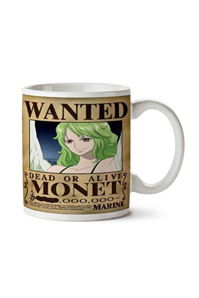 ART HEDİYE كوب مطبوع على الجانبين من Wanted Monet Anime Wanted