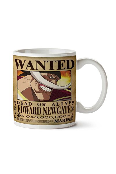 ART HEDİYE كوب مطبوع على الجانبين من Wanted Edward Newgate Anime Wanted