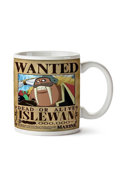 ART HEDİYE كوب مطبوع على الجانبين من Wanted z Islewan Anime Wanted