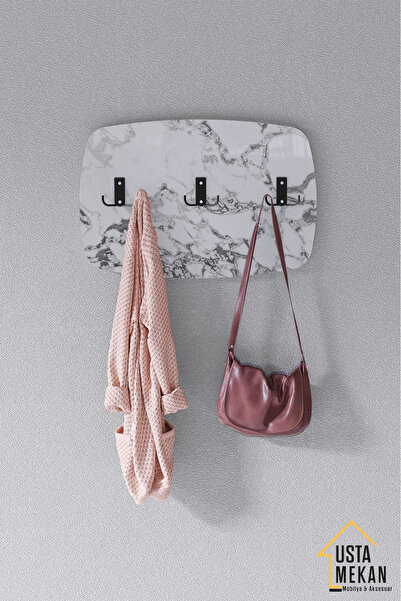 usta mekan Portmanto Duvar Askılığı Elbise Askılığı