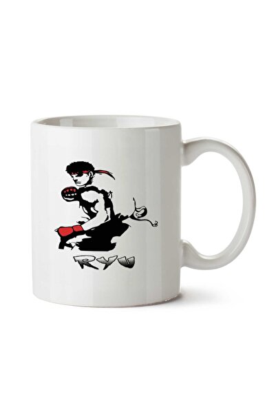 ART HEDİYE كوب ريو - كوب بطبعة ستريت فايتر على الجانبين