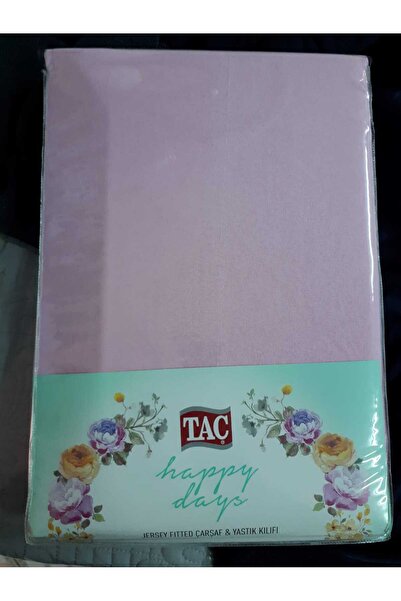 Taç Σετ σεντόνια από βαμβακερό χτενισμένο βαμβάκι Jersey Fitted Μονό 100x200