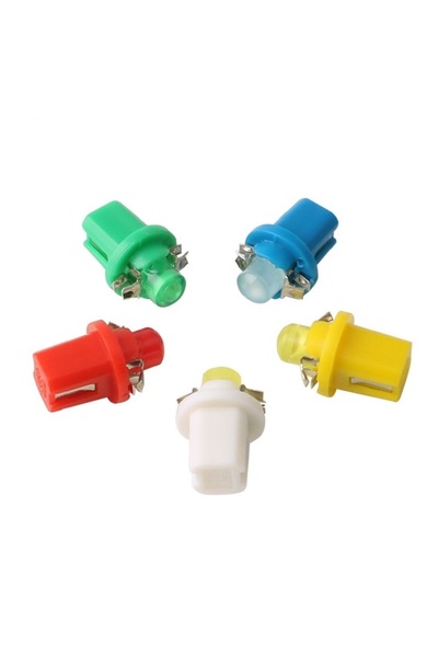 SEWICK T5 B8,5d 1smd Led Gösterge Ampulü (KIRMIZI) (4 ADET)