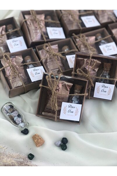 Masalsı Concept 10 adet draje ve kahveli hediyelik söz nişan düğün mevlüt yen...