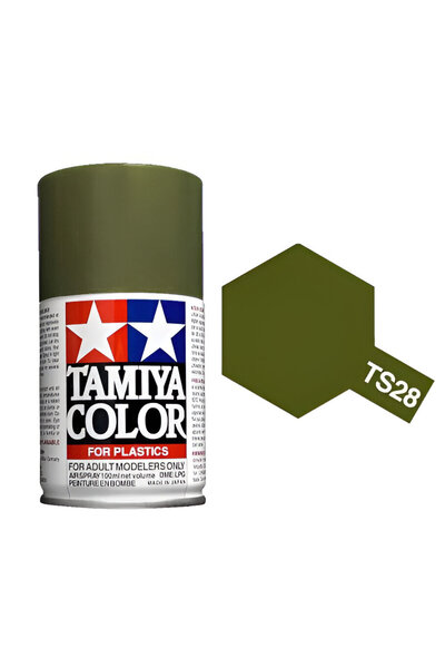 TAMIYA TS-28 Olive Drab 2 Sprey Boya (100 ml.), Hobi Boyama Malzemesi
