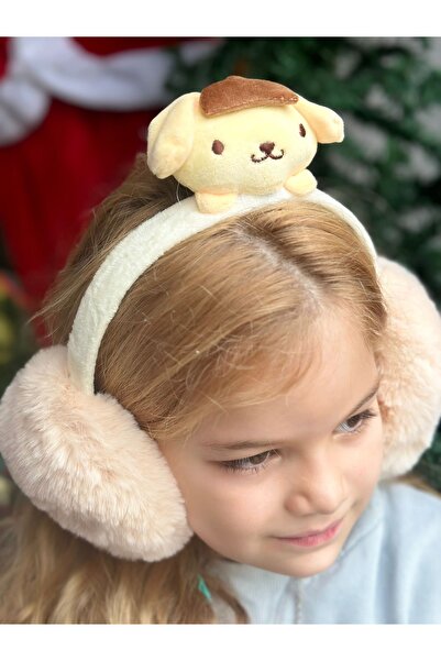 QUEEN AKSESUAR pompom purin câine Hello Kitty kuromi căști cu păr de pluș cor...