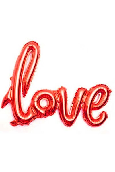 ELITETIME Foil Balloon Love 60X45 cm Red 1 Piece