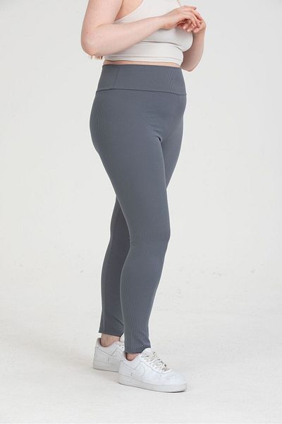 TİGERS WOMEN'S LARGE SIZE HIGH WAIST CHARTERED LEGGINGS