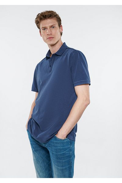Mavi Μπλουζάκι Navy Blue Polo Regular Fit / Normal Cut 0611326-84371