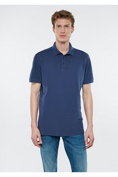 Mavi Μπλουζάκι Navy Blue Polo Regular Fit / Normal Cut 0611326-84371