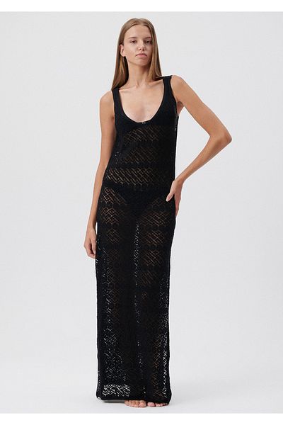Mavi Black Knitted Dress 1310264-900