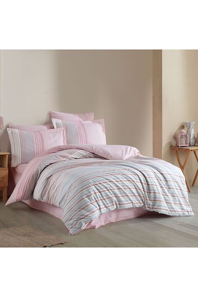 Hobby Trella Pink - Poplin Double Bedding Set