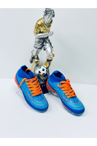 Lion Yeni Model Bilekli Streç Çocuk Garson Erkek Futbol Krampon