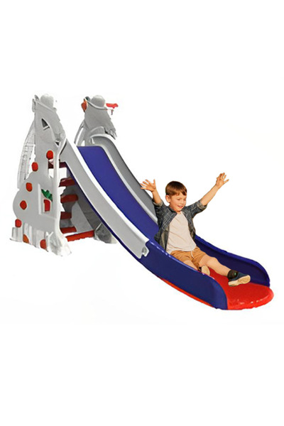 OSERSHOP Potalı Büyük Tavşan Kaydırak Çocuk Kaydıraklar Ekonomik Bahçe Kaydırakları Plastik Kaydıraklar