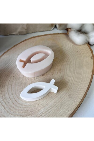 WAMMOLDS Küçük Communion Balık Silikon Kalıp