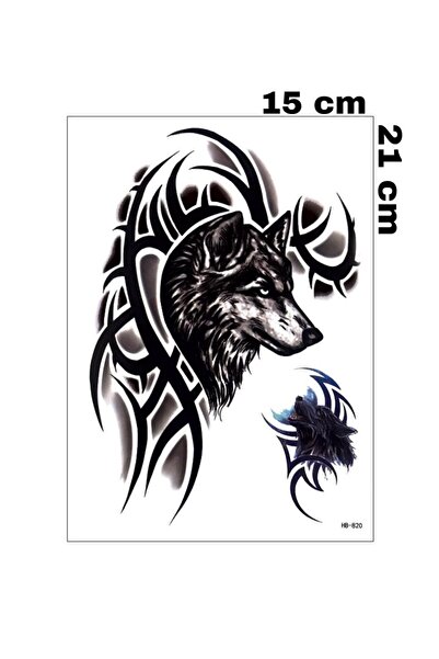 Mecit Tuhafiye KURT KOL BİLEK GEÇİCİ DÖVME