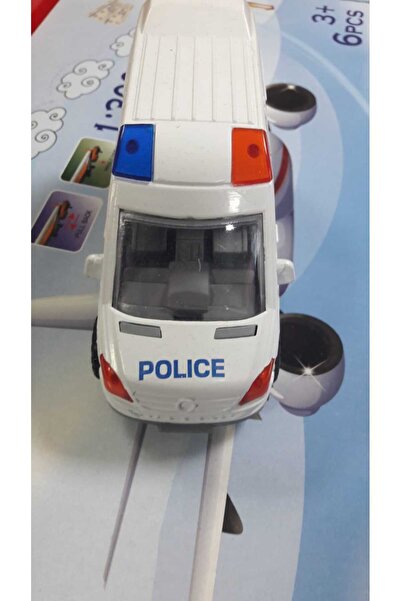 Atlas Shop Polis Minibüs Araba Sürtmeli Kırılmaz Plastik Camlar Sirenler Kris...