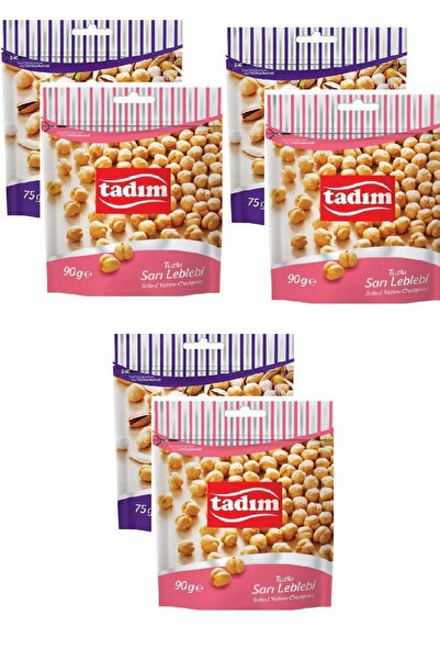 Tadım Tuzlu Sarı Leblebi 90 Gr x 3 Adet ve Karışık Kuruyemiş Kokteyl 75 Gr x ...