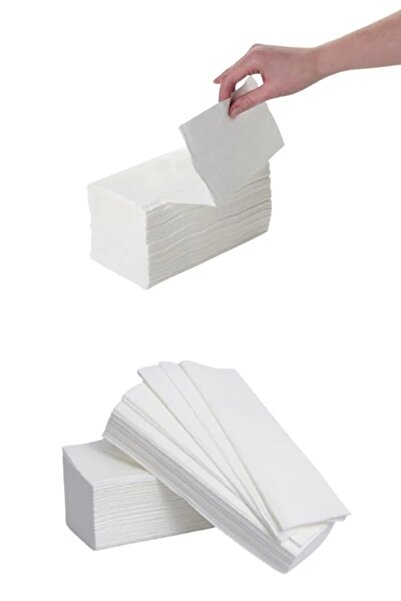 SistemTemizlik 12 قطعة من موزع الورق المطوي على شكل حرف Z - منديل المناشف