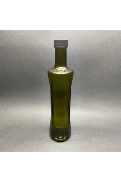 Pause Art Home STICLA VERDE GEOLIVE DE 500 CC - CU CAPAC NEGRU - STICLA OVALĂ...
