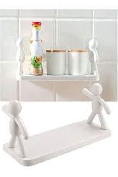 ERSAT HOME Rambo White Shelf