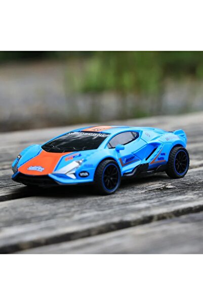 OYUNCAK STORE سيارة الاحتكاك ذات السرعة القصوى من ماكس ويلز باللون الأزرق