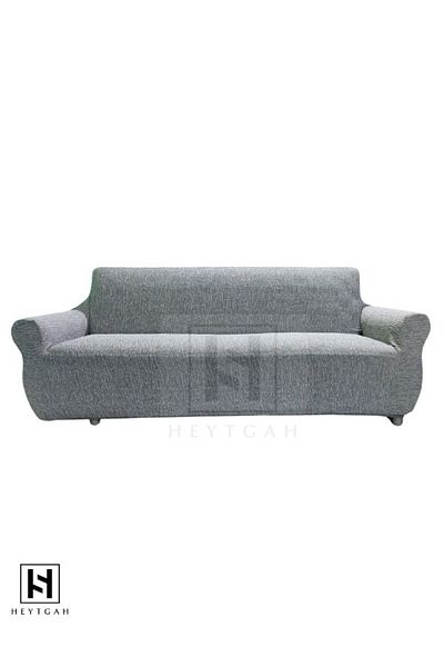 HEYTGAH Flexible Jacquard 3 Seater Sofa - Bar Pattern, Skirtless, Sofa and Sofa Bed Cover