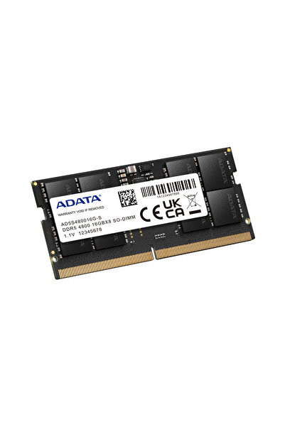 Adata Data 16GB DDR5 4800Mhz SODIMM PREMIER AD5S480016GSM Compatible Notebook...