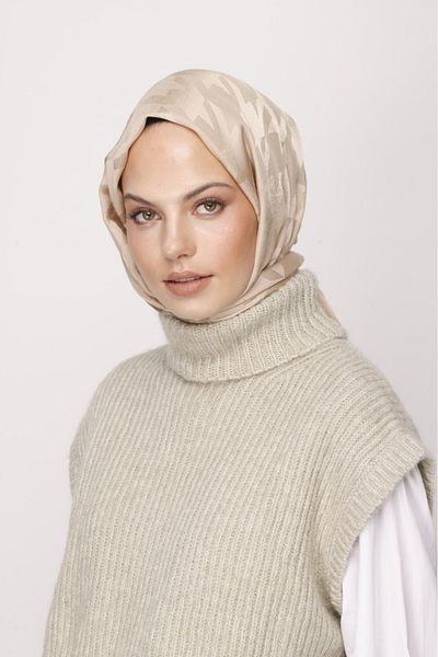 VALORSCARF ΣΑΛΙ ΛΑΤΕ ΧΑΛΑΖΙ ΜΕ ΣΧΕΔΙΟ ΜΕΤΑΞΩΤΟ ΖΑΚΕΡ