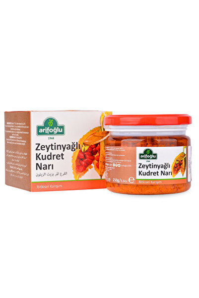 Arifoğlu Zeytinyağlı Kudret Narı 250g - Ham Kudret Narı Meyvesi ve Zeytinyağı MD İçin