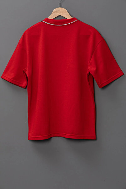 Machetta Large Size Cartoon Character Printed Oversize T-shirt