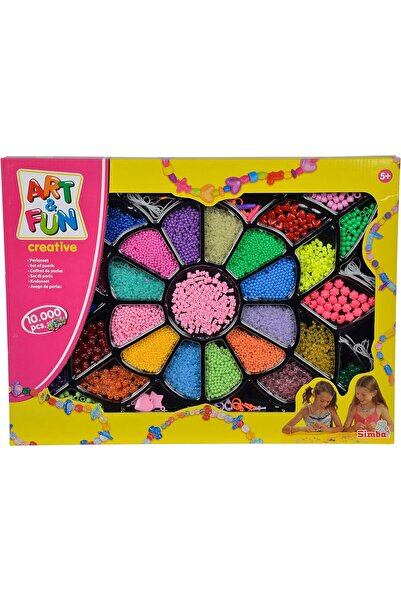 Tower Toys Takı Tasarım Seti Art Fun Bead Gift 10000 Parça Boncuk Seti Kendi ...