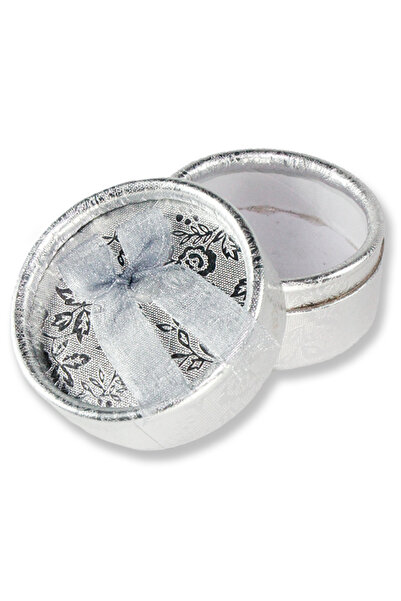 mutlu adım 24 Adet Yuvarlak Fiyonklu Karton Kutu