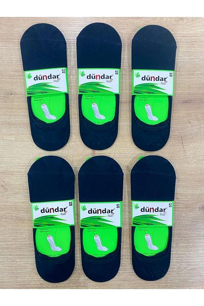 Dündar Men's Seamless Bamboo Ballerinas / 6 Pieces