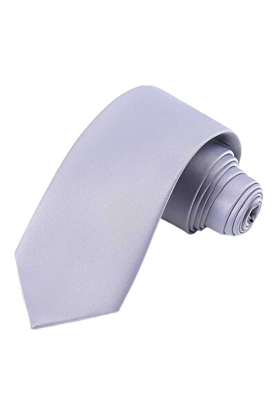 Trenderrs Men's Solid Color Satin Tie