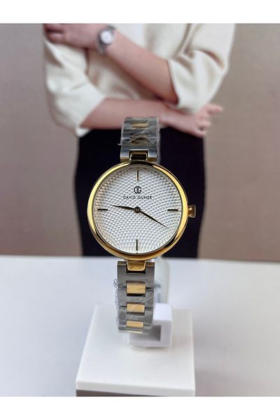 DAVID GUNER ELEGANT WOMEN'S WRISTWATCH WATERPROOF