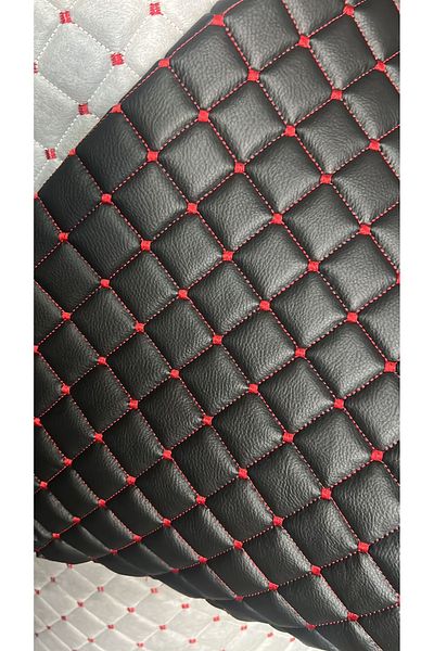 BMTEKS Baklava Pattern Auto Ship Yacht Upholstery Quilted Artificial Leather